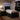 Pat box spring cu saltea, negru, 100x200 cm, catifea