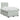 Pat box spring cu saltea, gri deschis, 120x190 cm, catifea