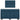Pat box spring cu saltea, albastru, 120x190 cm, catifea