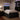 Pat box spring cu saltea, negru, 120x200 cm, catifea