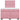 Pat box spring cu saltea, roz, 120x200 cm, catifea