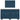 Pat box spring cu saltea, albastru, 120x200 cm, catifea
