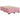 Pat box spring cu saltea, roz, 120x200 cm, catifea