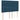 Pat box spring cu saltea, albastru, 140x190 cm, catifea