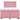 Pat box spring cu saltea, roz, 140x190 cm, catifea