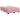 Pat box spring cu saltea, roz, 140x190 cm, catifea