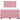 Pat box spring cu saltea, roz, 140x200 cm, catifea
