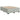 Pat box spring cu saltea, gri deschis, 160x200 cm, catifea