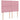 Pat box spring cu saltea, roz, 160x200 cm, catifea