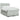 Pat box spring cu saltea, gri deschis, 160x200 cm, catifea