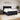 Pat box spring cu saltea, negru, 180x200 cm, catifea