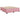 Pat box spring cu saltea, roz, 200x200 cm, catifea