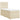 Pat box spring cu saltea, crem, 80x200 cm, textil