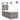Pat box spring cu saltea, gri taupe, 90x190 cm, textil