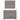 Pat box spring cu saltea, gri taupe, 90x190 cm, textil