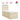 Pat box spring cu saltea, crem, 90x200 cm, textil
