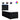 Pat box spring cu saltea, negru, 90x200 cm, textil