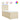 Pat box spring cu saltea, crem, 100x200 cm, textil