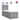 Pat box spring cu saltea, gri deschis, 100x200 cm, textil