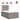 Pat box spring cu saltea, taupe, 120x190 cm material textil