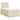 Pat box spring cu saltea, crem, 120x200 cm, textil