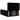 Pat box spring cu saltea, negru, 140x190 cm, textil