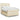 Pat continental cu saltea, crem, 140x200 cm, material textil