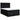 Pat box spring cu saltea, negru, 160x200 cm, textil