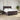 Pat continental cu saltea maro închis 180x200cm material textil