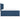 Pat box spring cu saltea, albastru, 200x200 cm, textil