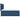Pat box spring cu saltea, albastru, 200x200 cm, textil