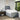Pat box spring cu saltea, gri deschis, 90x200 cm, textil
