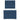 Pat box spring cu saltea, albastru, 90x200 cm, textil
