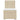 Pat box spring cu saltea, crem, 100x200 cm, textil