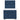 Pat box spring cu saltea, albastru, 100x200 cm, textil