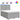 Pat box spring cu saltea, gri deschis, 140x190 cm, textil