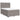 Pat box spring cu saltea, gri taupe, 140x200 cm, textil