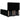 Pat box spring cu saltea, negru, 140x190 cm, textil