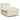Pat box spring cu saltea, crem, 140x200 cm, textil