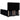 Pat box spring cu saltea, negru, 140x200 cm, textil