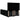 Pat box spring cu saltea, negru, 160x200 cm, textil