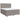 Pat box spring cu saltea, gri taupe, 200x200 cm, textil
