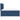 Pat box spring cu saltea, albastru, 200x200 cm, textil
