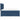Pat box spring cu saltea, albastru, 200x200 cm, textil