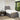Pat box spring cu saltea, gri taupe, 80x200 cm, textil
