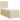 Pat box spring cu saltea, crem, 90x190 cm, textil