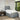 Pat box spring cu saltea, gri deschis, 90x190 cm, textil