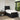 Pat box spring cu saltea, negru, 90x190 cm, textil