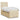 Pat box spring cu saltea, crem, 90x200 cm, textil