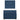 Pat box spring cu saltea, albastru, 100x200 cm, textil